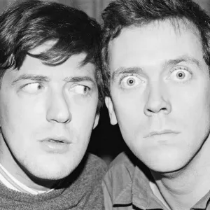 Stephen Fry and Hugh Laurie Print 1987