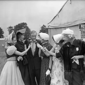 Picture taken at The Garden Party, organised by The Sunday Pictorial Newspaper in June Picture taken at The Garden Party, organised by The Sunday Pictorial Newspaper in June