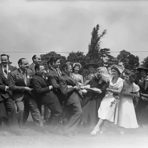Picture taken at The Garden Party, organised by The Sunday Pictorial Newspaper in June Picture taken at The Garden Party, organised by The Sunday Pictorial Newspaper in June