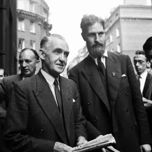 Pictured, Philip Kinghorn Burbridge with Mr Austen Brooks (with beard) Pictured, Philip Kinghorn Burbridge with Mr Austen Brooks (with beard)