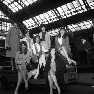 Pictured are the part of the cast, including Francesca Annis Pictured are the part of the cast, including Francesca Annis