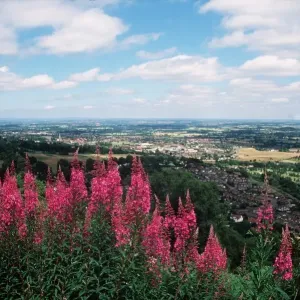 Pinnacle Hill in the Malverns, Worcestershire Pinnacle Hill in the Malverns, Worcestershire