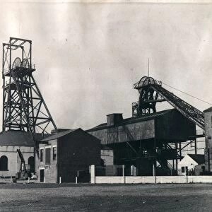 Pit gear at Bomarsund Colliery, October 1965