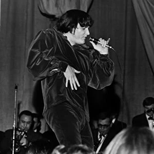 PJ Proby American pop singer on stage in 1965