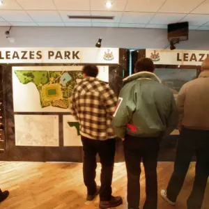 Plans for Newcastle united stadium at Leazes park unveiled to the public for the first Plans for Newcastle united stadium at Leazes park unveiled to the public for the first