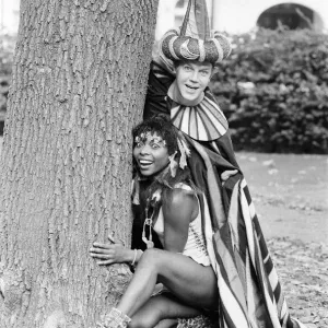 Play Away, photo-call with presenters Brian Cant and Floella Benjamin Play Away, photo-call with presenters Brian Cant and Floella Benjamin