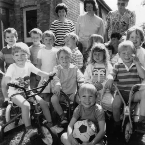 Playgroup, Boxworth, South Cambridgeshire, Tuesday, 16th May 1989