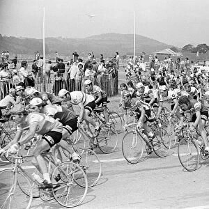 The Plymouth stage of the Tour De France. 29th June 1974