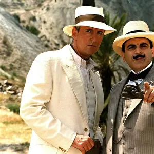 Poirot TV series starring David Sucht as Poirot and Hugh Fraser as Captain Hastings