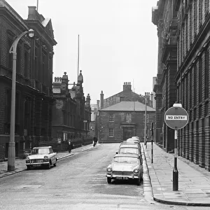 The Police Station in Peel Street, Huddersfield Circa June 1965