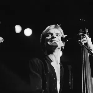 The Police - on tour in America. New York. January 1982 The Police - on tour in America. New York. January 1982