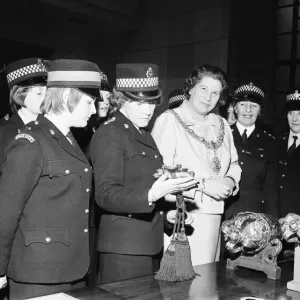 Police Women at Guildhall, Cambridge, 13th March 1972 Police Women at Guildhall, Cambridge, 13th March 1972