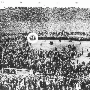 1923 FA Cup Final: West Ham vs Bolton - Riot Control Print 1923 FA Cup Final: West Ham vs Bolton - Riot Control Print