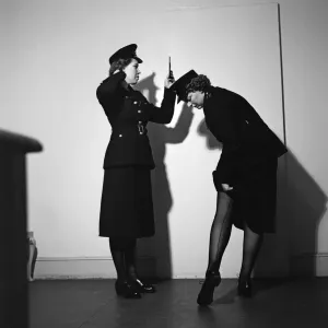 Policewomen in New Nylons Print Policewomen in New Nylons Print