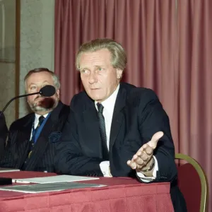 Politician Michael Heseltine. 26th October 1989 Politician Michael Heseltine. 26th October 1989