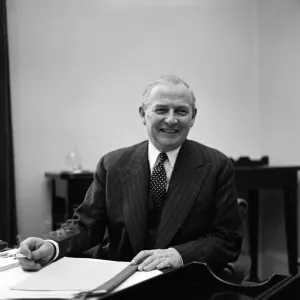 Politician Selwyn Lloyd in his office. 7th March 1962 Politician Selwyn Lloyd in his office. 7th March 1962