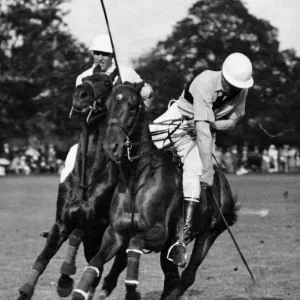 Le polo - Amérique contre les Pic-verts. Le lieutenant-colonel T P Melvill (Pic-verts) Le polo - Amérique contre les Pic-verts. Le lieutenant-colonel T P Melvill (Pic-verts)