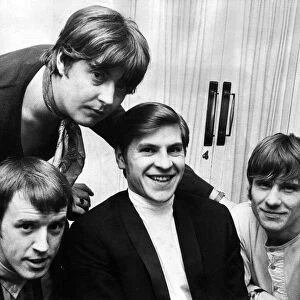Pop group The Animals in their dressing room at Newcastle City Hall