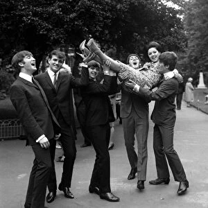 Pop Group The Beatles September 1963 John Lennon, Paul McCartney, Ringo Starr