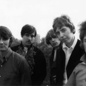 Pop group Procul Harum. Bobby Harrison, Gary Brooker, Matthew Fisher