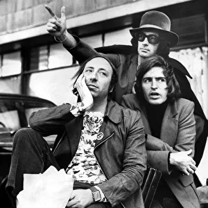 Pop group The Scaffold, from left, John Gorman, Roger McGough and Mike McGear