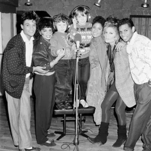 Pop group Five Star meeting some of their young fans. 23rd March 1988 Pop group Five Star meeting some of their young fans. 23rd March 1988