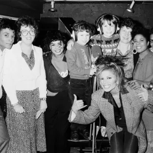 Pop group Five Star meeting some of their young fans. 23rd March 1988 Pop group Five Star meeting some of their young fans. 23rd March 1988