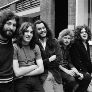 Pop Group Supertramp'pictured in Bruton Place, London