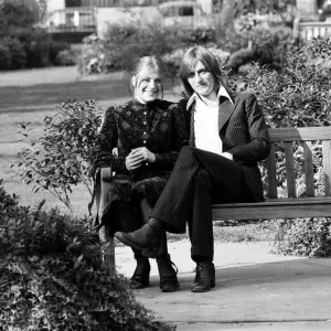 Pop singer and actress Marianne Faithfull who has recently left bexley Hospital Pop singer and actress Marianne Faithfull who has recently left bexley Hospital