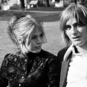 Pop singer and actress Marianne Faithfull who has recently left bexley Hospital Pop singer and actress Marianne Faithfull who has recently left bexley Hospital