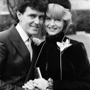 Alvin Stardust and Lisa Goddard's 1981 Registry Office Print