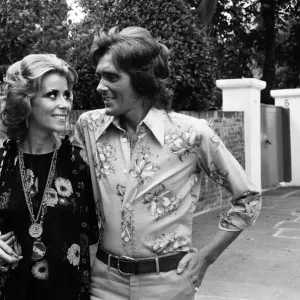 Pop singer Billy Fury pictured in London after a major heart operation