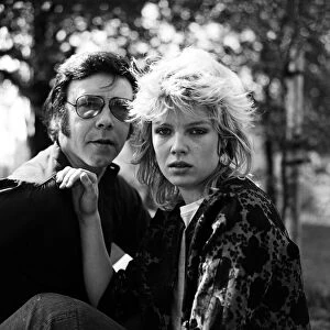 Former pop star Marty Wilde and his daughter Kim, who has a record in the charts