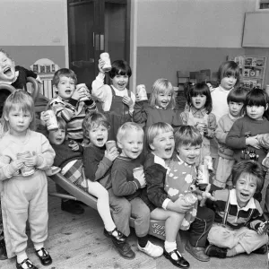 POP Stars at Gledholt Methodist Playgroup Print 1988