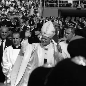 Pope John Paul II at Wembley May 1982