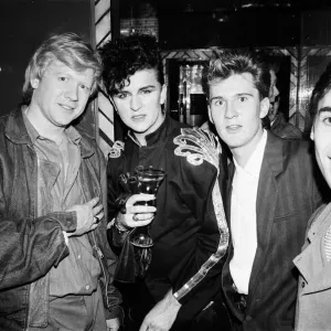 Top of the Pops 1000th programme party. Pictured, David ensenleft) Top of the Pops 1000th programme party. Pictured, David ensenleft)