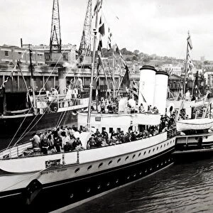 Port of Bristol Authority Centenary. June 30th 1948. Flagship Bristol Queen is chartered