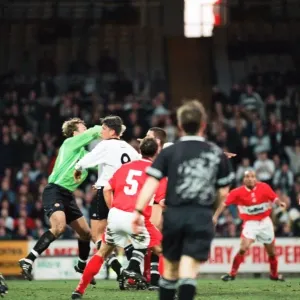Port Vale 0 - 1 Middlesbrough, Division One match held at Vale Park. 24th April 1998 Port Vale 0 - 1 Middlesbrough, Division One match held at Vale Park. 24th April 1998