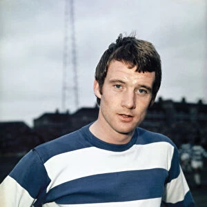 Portrait of footballer Rodney Marsh of Queens Park Rangers March 1968