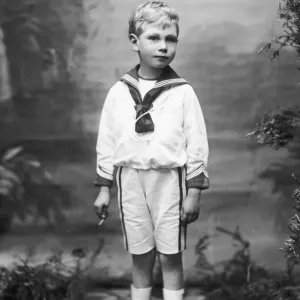 Portrait du roi George VI dans son enfance.