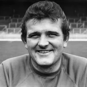 Tommy Lawrence Print, July 1968 Anfield Photocall