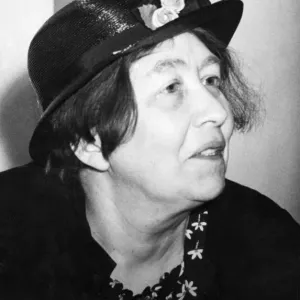 Portrait of Sylvia Pankhurst Print, May 1938 Portrait of Sylvia Pankhurst Print, May 1938