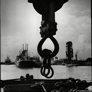 Portrait of Power - Massive pulley block of one of Alexandra Dock