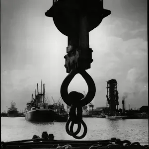Portrait of Power - Massive pulley block of one of Alexandra Dock Portrait of Power - Massive pulley block of one of Alexandra Dock