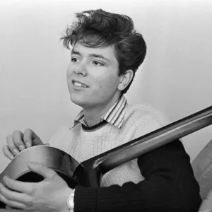 Portrait of rock and roll singer Cliff Richard. 3rd January 1959 Portrait of rock and roll singer Cliff Richard. 3rd January 1959