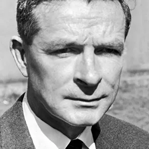 Portrait of West Bromwich Albion football manager Jimmy Hagan, July 1964