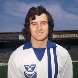 Portsmouth player Norman Piper poses on the pitch at Fratton Park. August 1973 Portsmouth player Norman Piper poses on the pitch at Fratton Park. August 1973