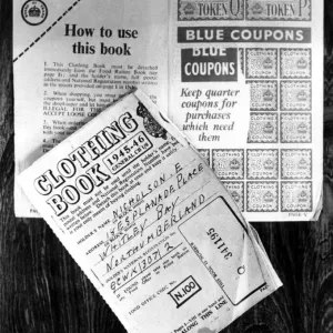 Post World War Two - Second World War - A Clothing Book for 1945-46 for clothes Post World War Two - Second World War - A Clothing Book for 1945-46 for clothes