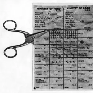 Post World War Two - Second World War - Ration Book - A cut to milk rations is Post World War Two - Second World War - Ration Book - A cut to milk rations is