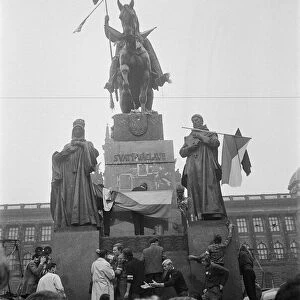 Prague, Czechoslovakia. The Prague Spring, a period of political liberalization in